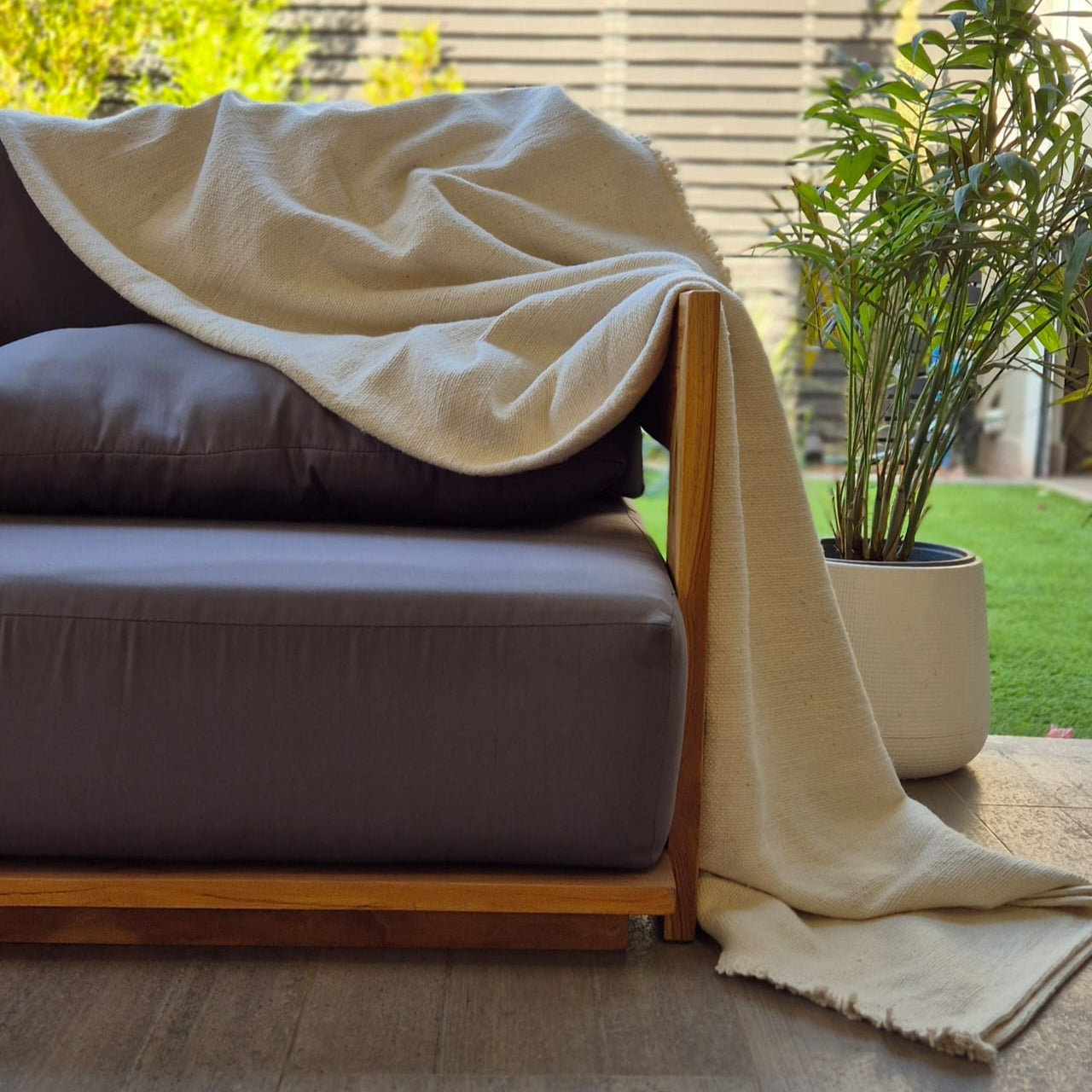 Manta Crudo Lisa - 100% Algodón