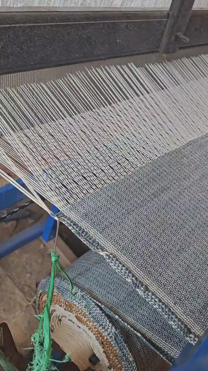 Manta Azul Índigo - 100% Algodón - 180X130 cm